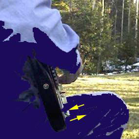 Position of guitar on lap